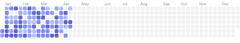 Calendar - rounded-cells